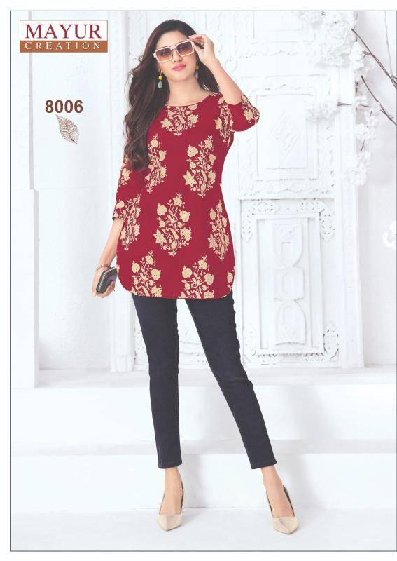 Mayur crystal vol-8 Surat kurti wholesale shopping